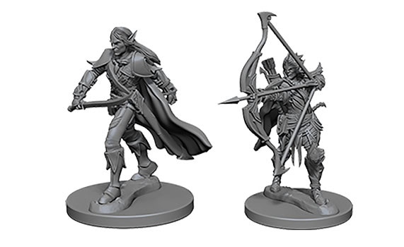 Pathfinder Deep Cuts Miniatures: Elf Male Fighter