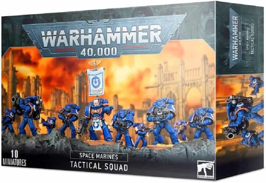 Warhammer 40,000 Space Marines Tactical Squad