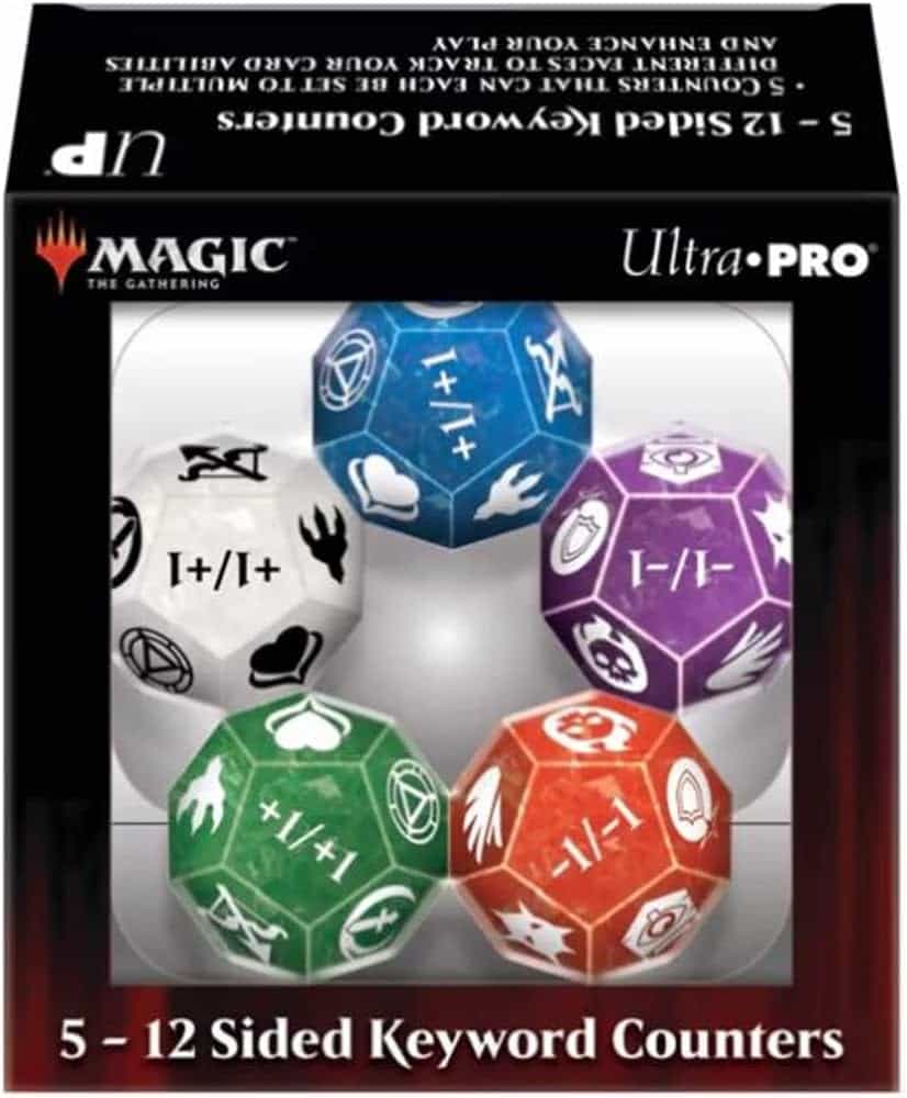 MTG: 12-Sided Keyword Counters