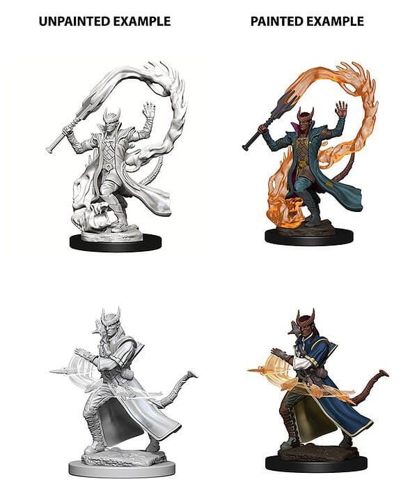 Nolzur's Marvelous Miniatures: Tiefling Sorcerer (Wave 4)