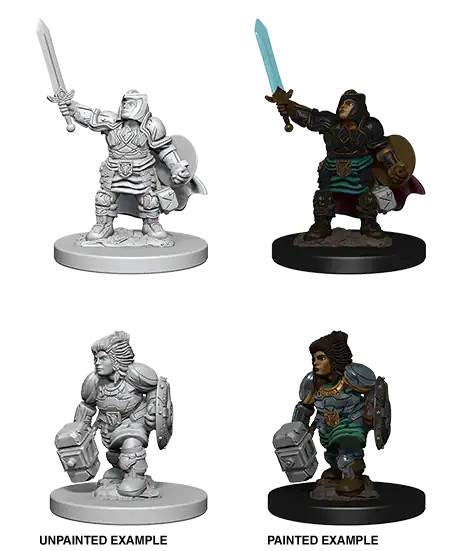 Nolzur's Marvelous Miniatures: Dwarf Paladin (wave 3)