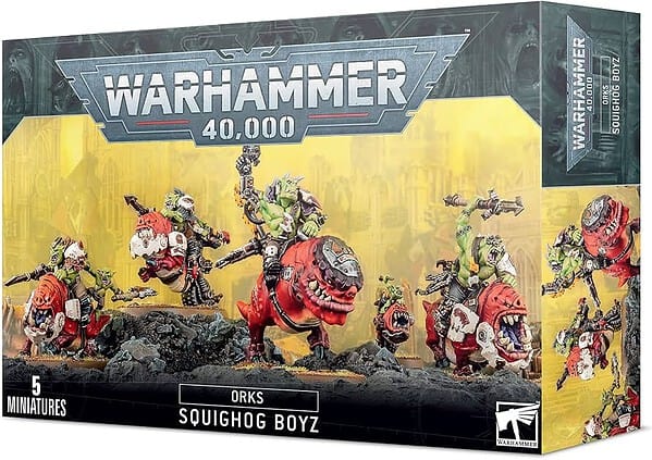 Warhammer 40k: Orks Squighog Boyz