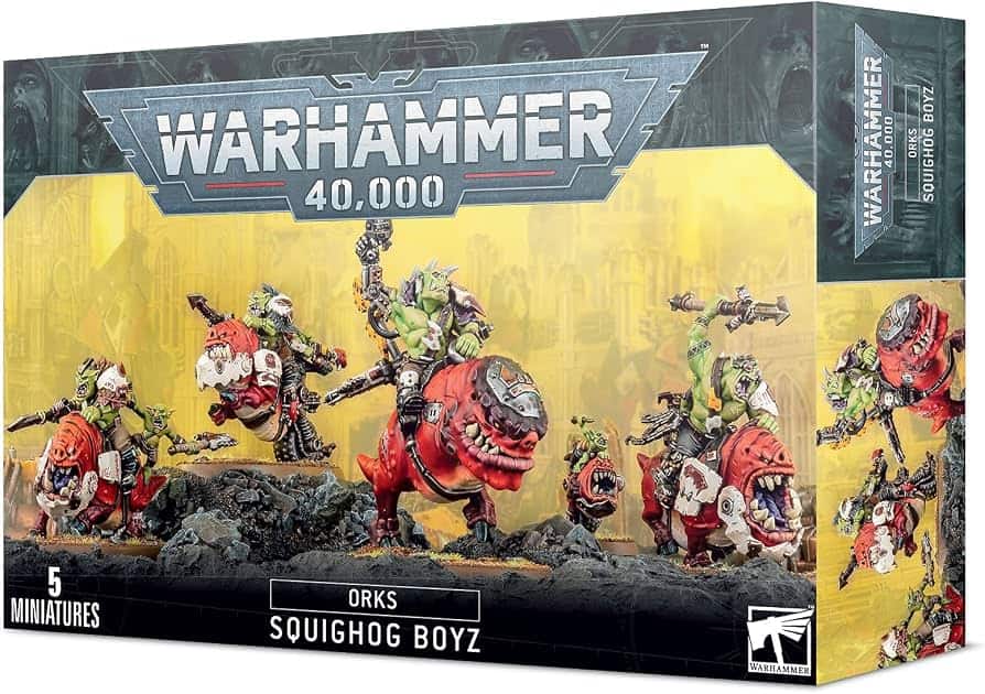 Warhammer 40k: Orks Squighog Boyz