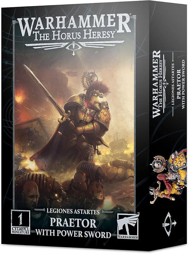 The Horus Heresy - Legiones Astartes - Praetor with Power Sword