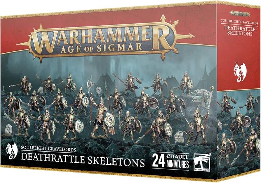 Warhammer: Age of Sigmar - Soulblight Gravelords: Deathrattle Skeletons