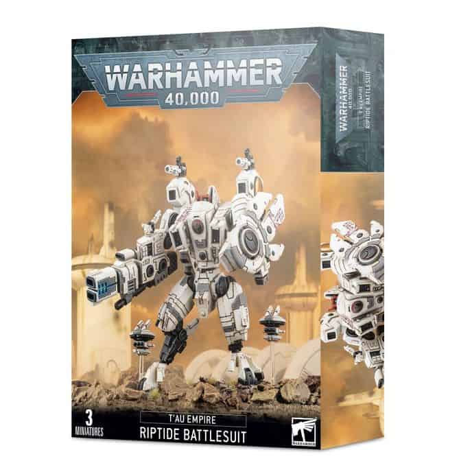 Warhammer 40k: T'au Riptide Battlesuit