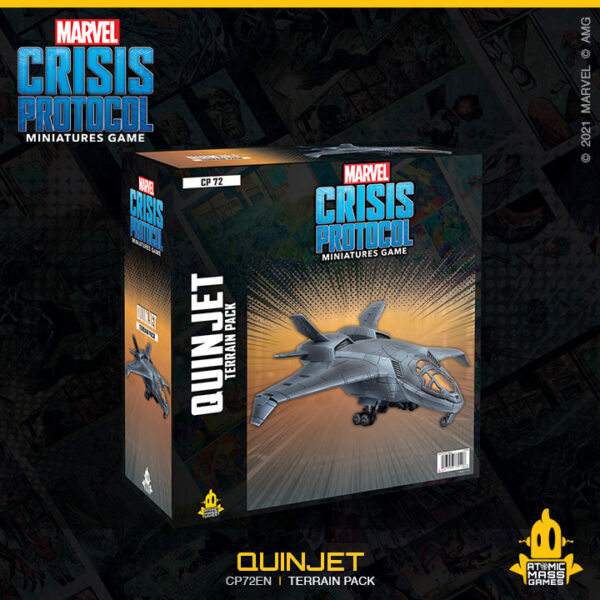 Quinjet Terrain: Marvel Crisis Protocol