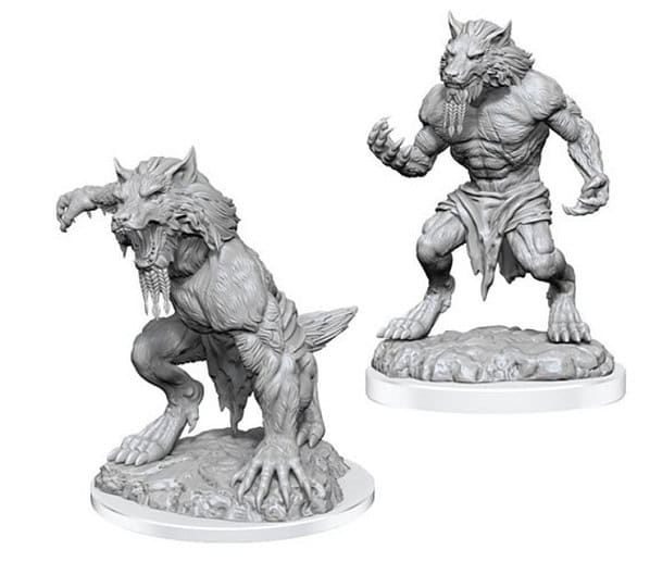 Fey Werewolves: Critical Role Unpainted Miniatures (W3)