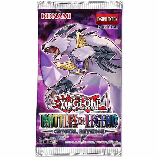 Yu-Gi-Oh Crystal Revenge Individual Booster