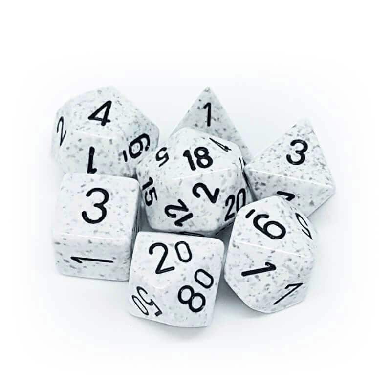 Chessex Arctic Camo dice