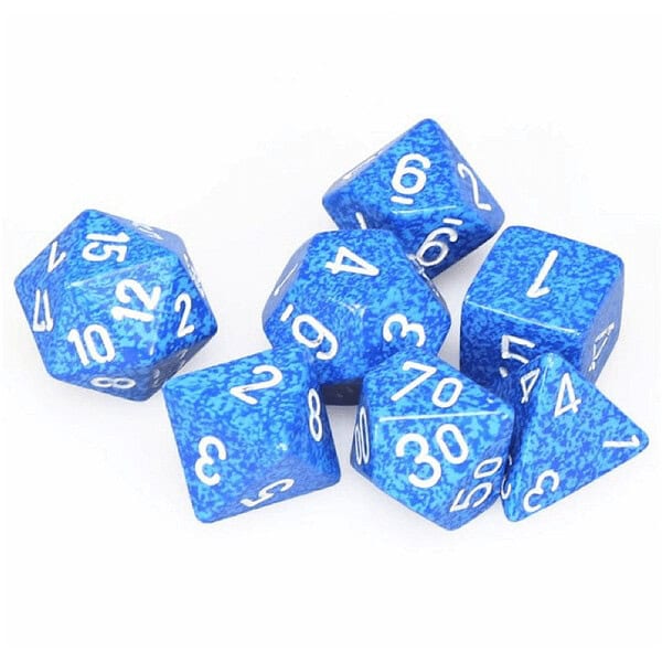 Chessex Speckled Water poly dice set