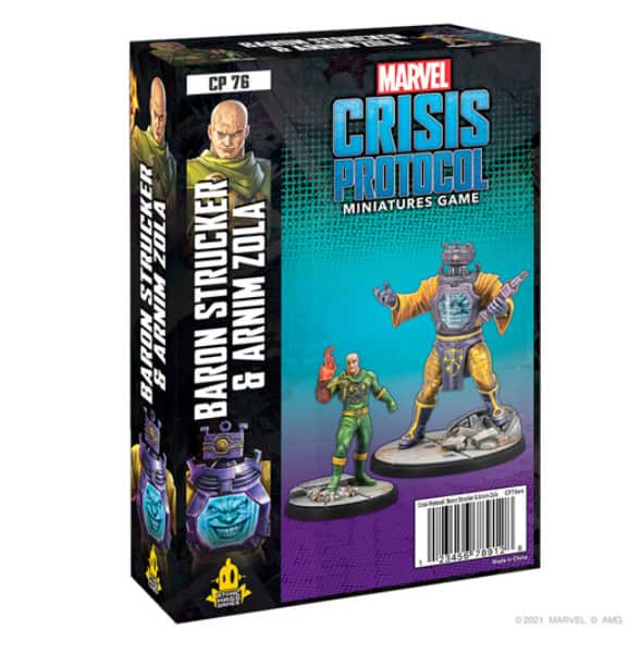 Baron Strucker and Arnim Zola: Marvel Crisis Protocol