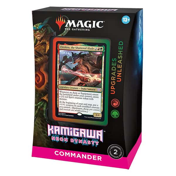 MTG: Kamigawa Neon Dynasty Commander Deck: Upgrades Unleashed