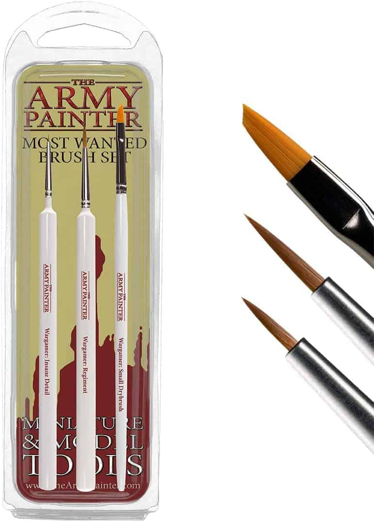 Army Painter: Most Wanted Brush Set