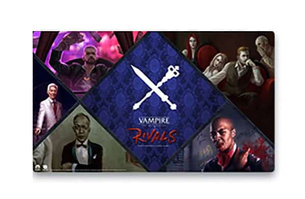 Vampire: The Masquerade Rivals Ventrue Playmat and Token Bag