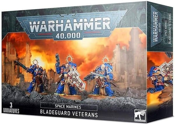 Warhammer 40k: SPACE MARINES Bladeguard Veterans