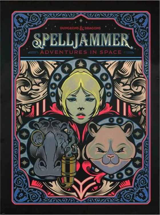 Dungeons & Dragons - Spelljammer Adventures In Space (alternative cover)