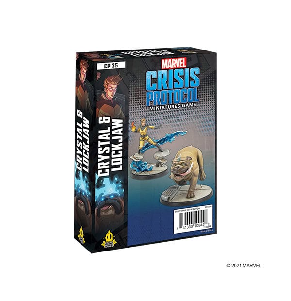 Marvel Crisis Protocol: Crystal and Lockjaw