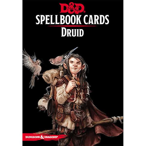 D&D Spell book cards Druid