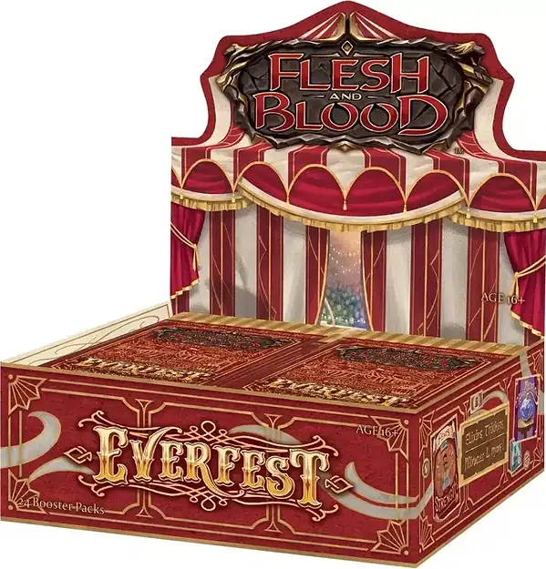 Flesh And Blood TCG: Everfest Booster Display (First Edition)