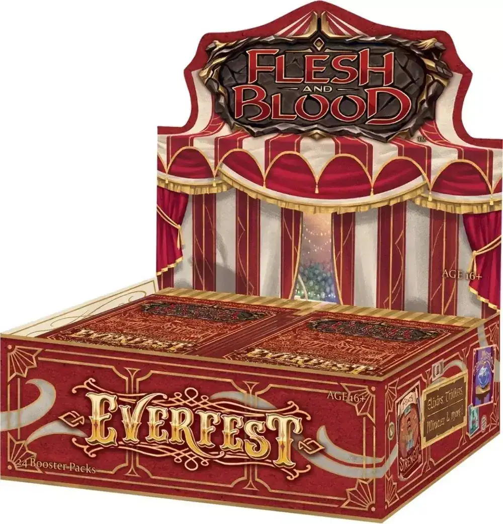 Flesh And Blood TCG: Everfest Booster Display (First Edition)