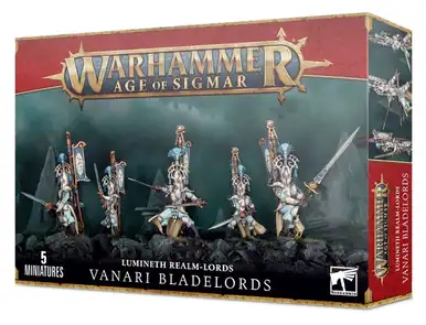 Warhammer Age of Sigmar - Lumineth Realm-Lords: Vanari Bladelords