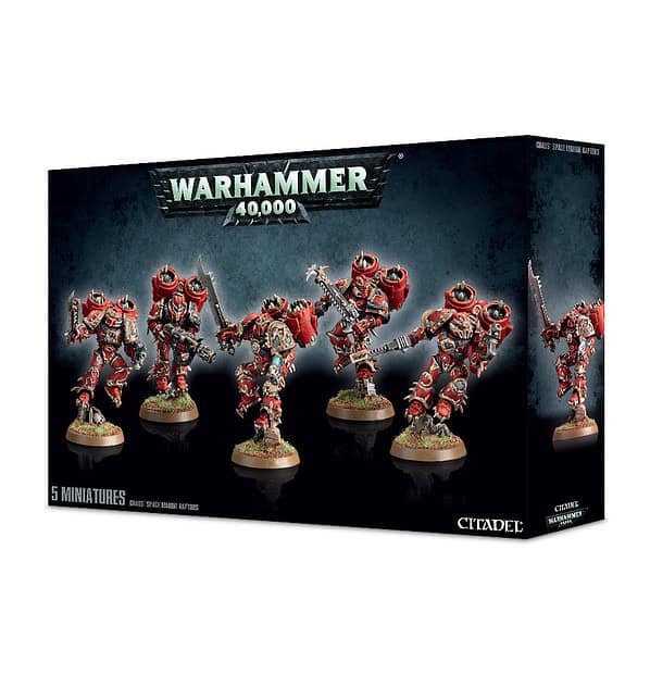 Warhammer 40,000 Chaos Space Marine Raptors