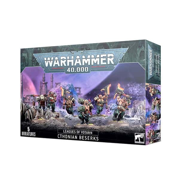 Warhammer 40k: Leagues of Votann - Cthonian Berserkers
