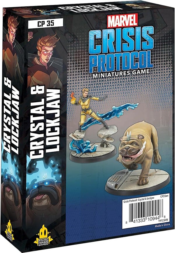 Marvel Crisis Protocol: Crystal and Lockjaw