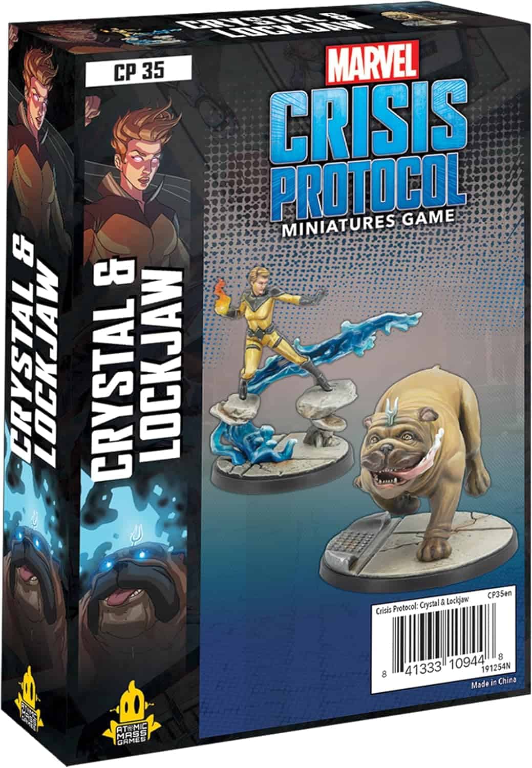 Marvel Crisis Protocol: Crystal and Lockjaw