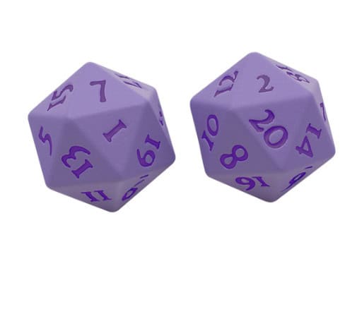 Vivid Heavy Metal Dice: Purple