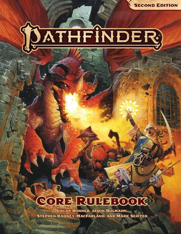 Pathfinder Second Edition Core Rulebook (standard cover)