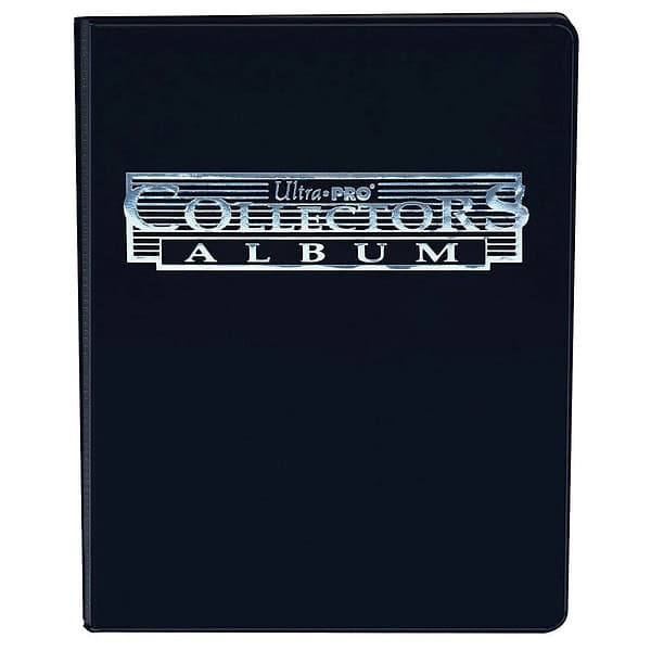 Ultra Pro 4-Pocket Black Collectors Portfolio