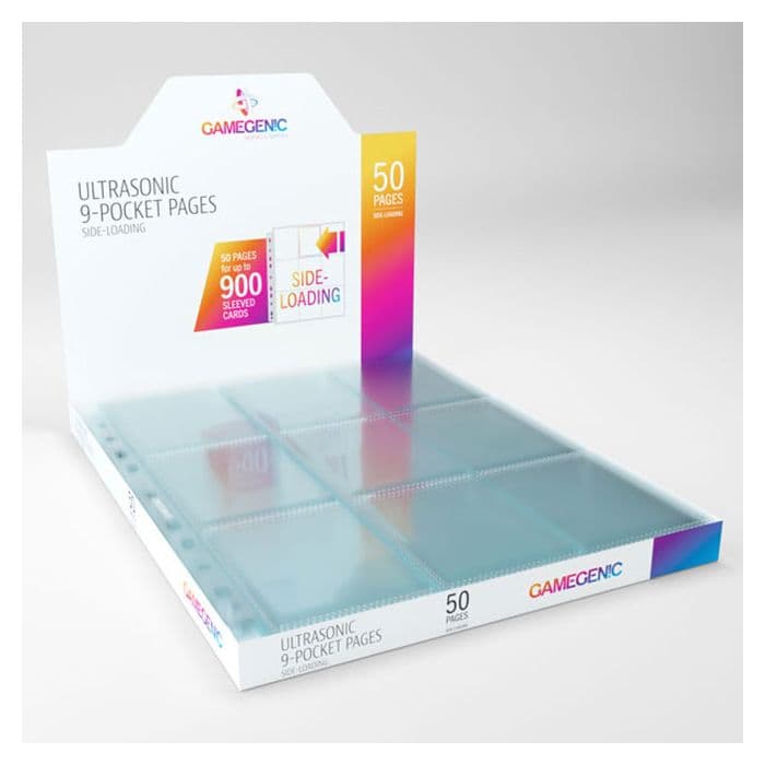 Gamegenic Ultrasound 9-Pocket Pages Toploading (50pcs)