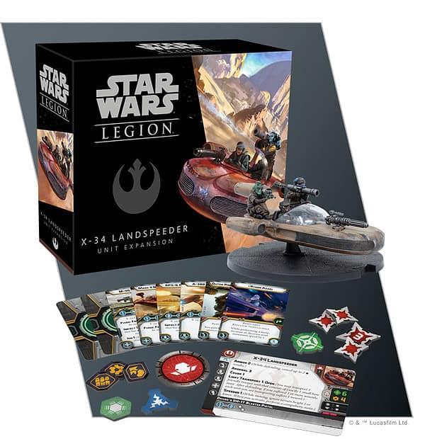 Star Wars Legion: X-34 Landspeeder