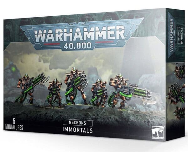 Warhammer 40k Necrons: Immortals / Deathmarks