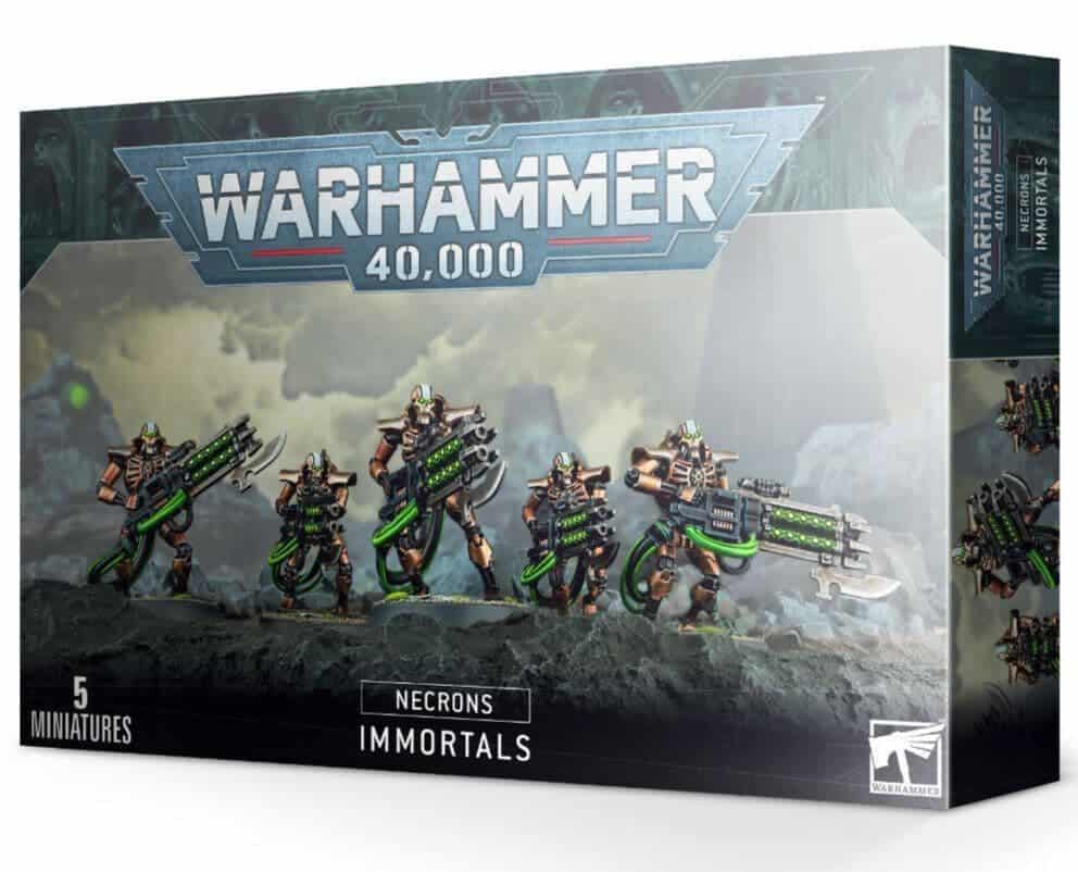 Warhammer 40k Necrons: Immortals / Deathmarks