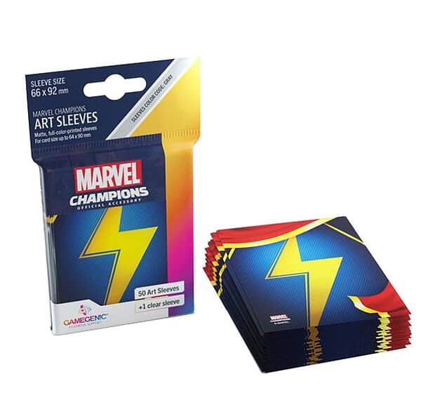Marvel Champions Art Sleeves: Ms Marvel