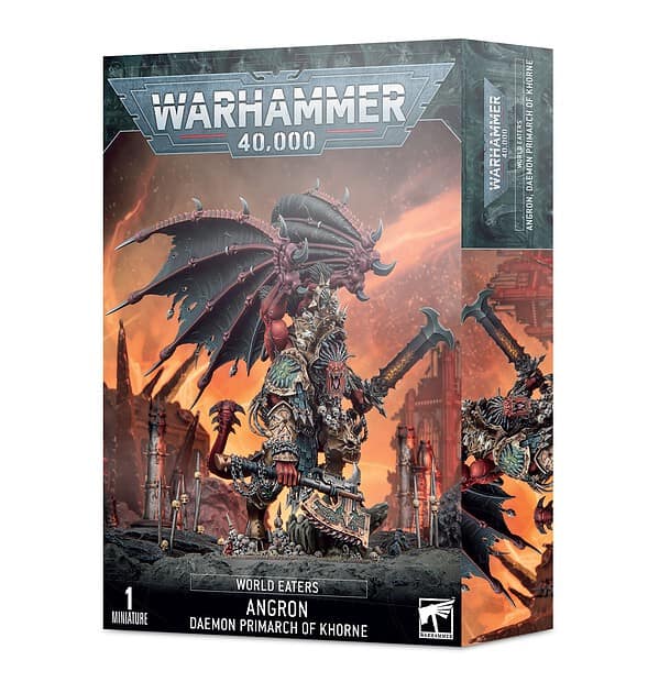 Warhammer 40k: World Eaters - Angron Daemon Primarch of Khorne