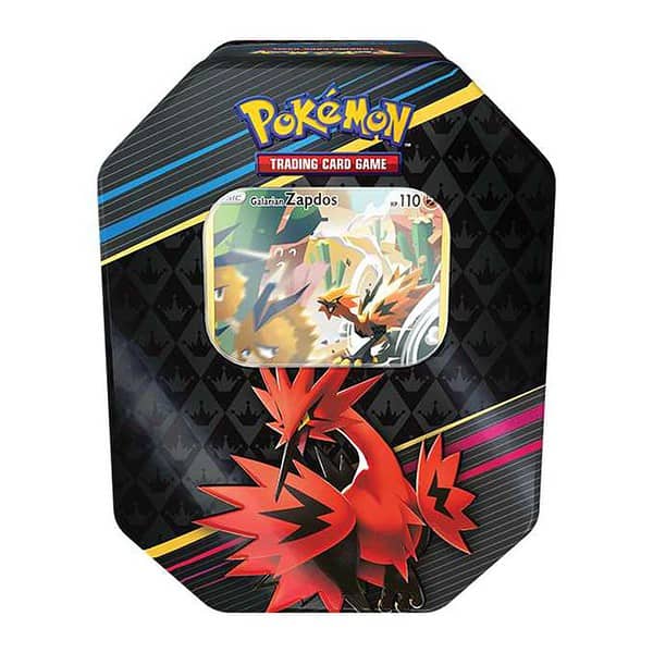 Pokemon Sword & Shield 12.5 Crown Zenith Tin (Zapdos)