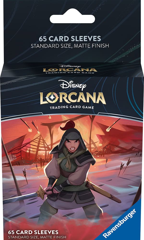 Disney Lorcana TCG: Rise of the Floodborn - Card Sleeves Mulan