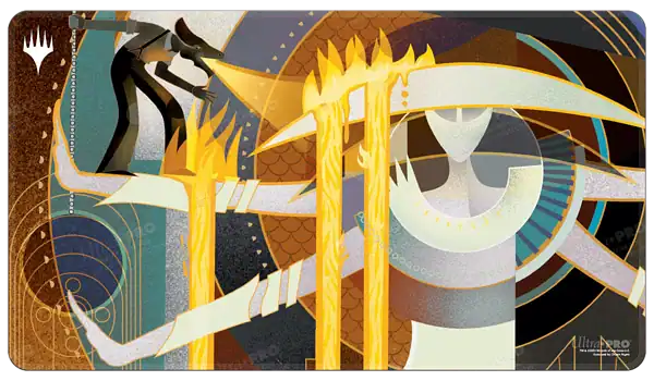 MTG: March of the Machine: The Aftermath White Stitched Playmat v2