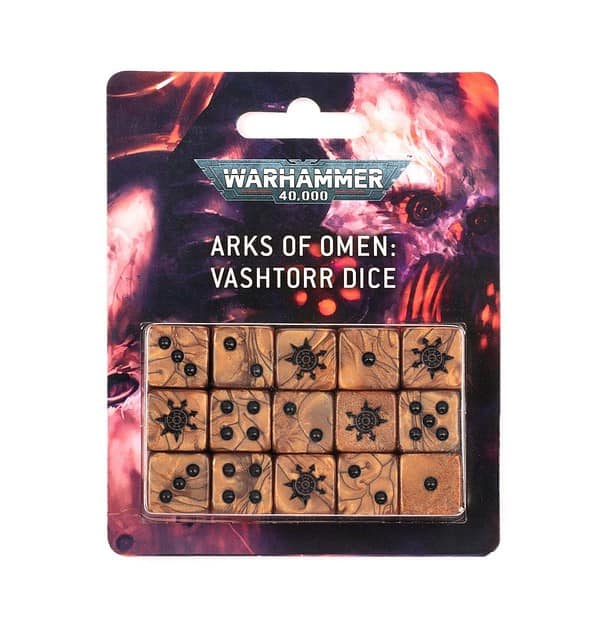 Warhammer 40k - Arks of Omen: Vashtorr Dice