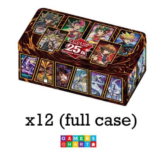 Yu-Gi-Oh! - Dueling Heroes 25th Anniversary Tin (x12, case)