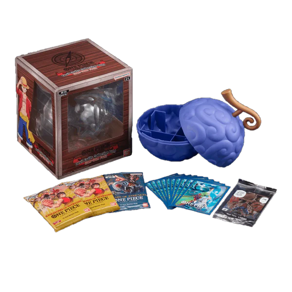 thumbnail image 2 of One Piece TCG – DF01 Devil Fruits Collection Vol.1 – English – Factory Sealed Bandai Box 2 of 6