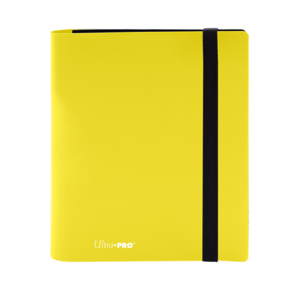 Ultra pro - Eclipse 4 pocket pro binder - Lemon Yellow