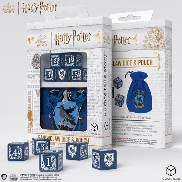 Harry Potter: Ravenclaw Dice and Pouch