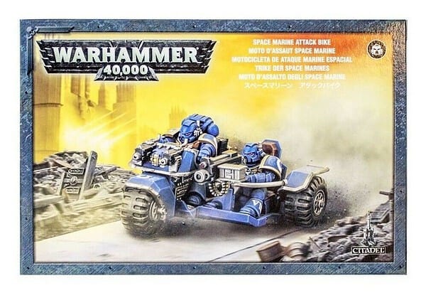 Space Marine Attack Bike