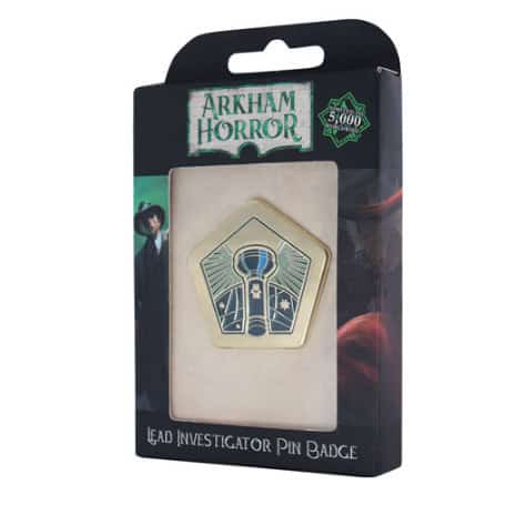 Arkham Horror Limited Edition Lead Investigator Pin Badge