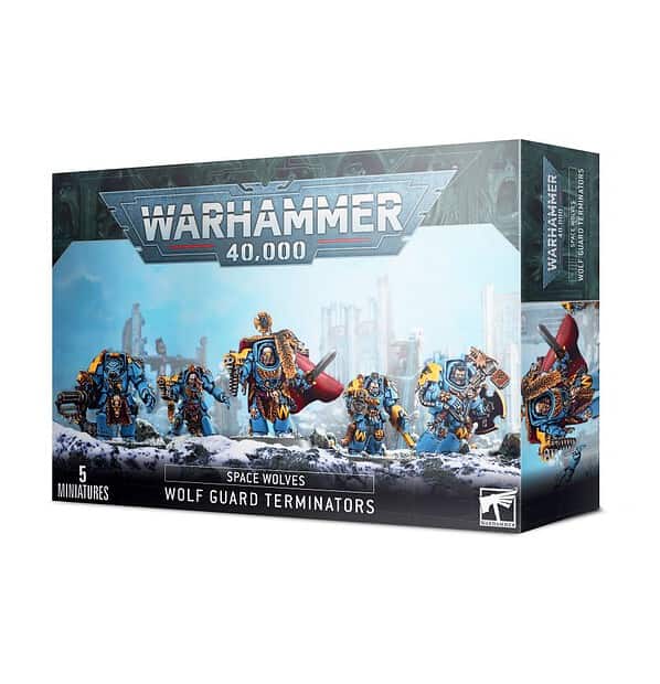 Warhammer 40K: SPACE WOLVES - WOLF GUARD TERMINATORS